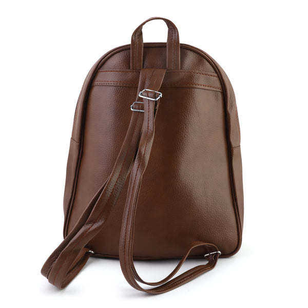 Women's Backpack - Dark Brown