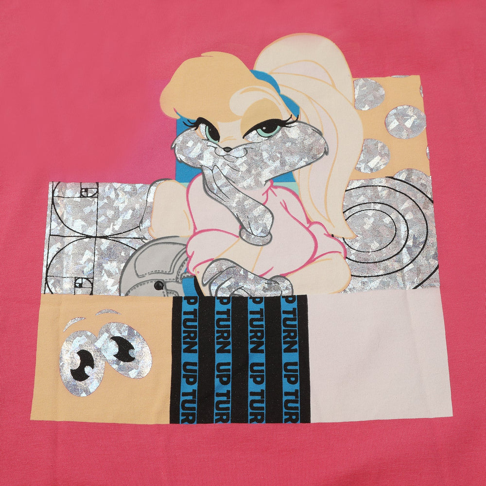 Eminent Girls Half Sleeves T-Shirt - Fuchsia, Girls T-Shirts, Eminent, Chase Value