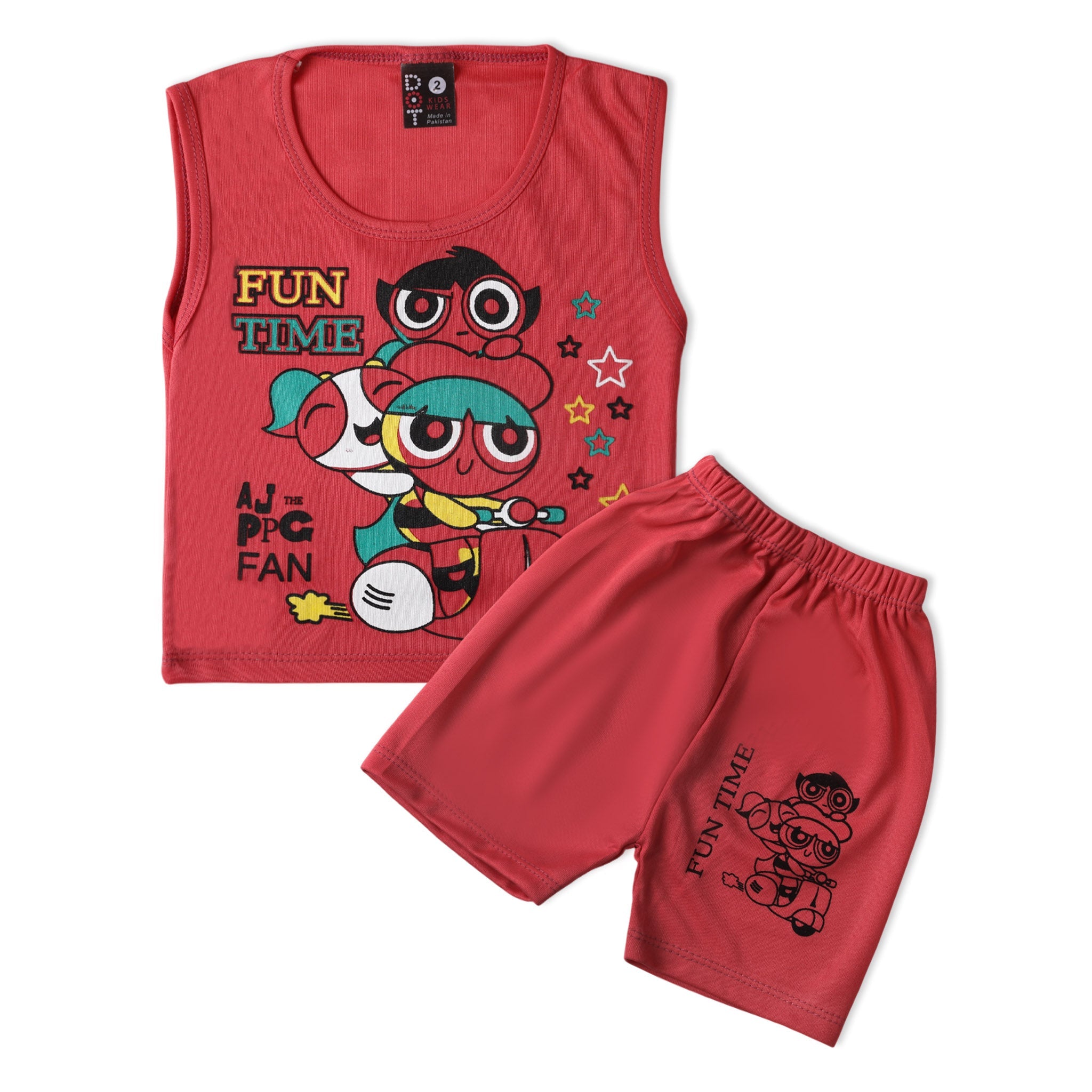 Newborn Boys Sando Suits - Red, Newborn Boys Sets & Suits, Chase Value, Chase Value