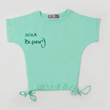 Eminent Girls Half Sleeves T-Shirt - Light Green, Girls T-Shirts, Eminent, Chase Value