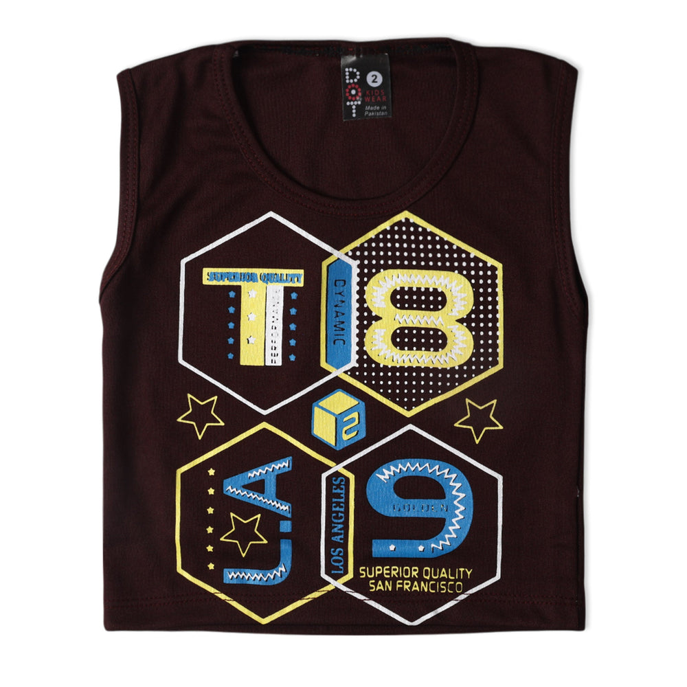 Newborn Boys Sando Suits - Dark Brown, Newborn Boys Sets & Suits, Chase Value, Chase Value