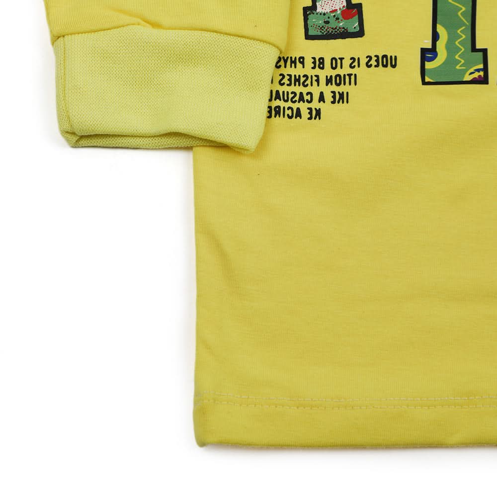 Boys Full Sleeves Trouser Suit - Yellow, Boys Sets & Suits, Chase Value, Chase Value