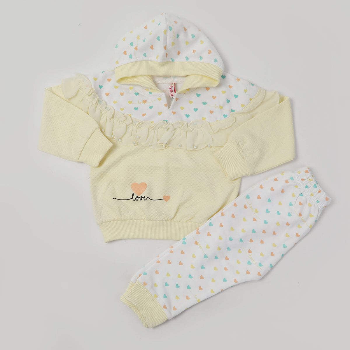 Girls Full Sleeve Tights Suit - Lemon, Girls Suits, Chase Value, Chase Value