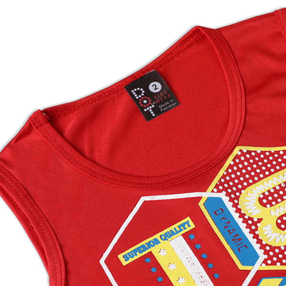 Newborn Boys Sando Suits - Red, Newborn Boys Sets & Suits, Chase Value, Chase Value