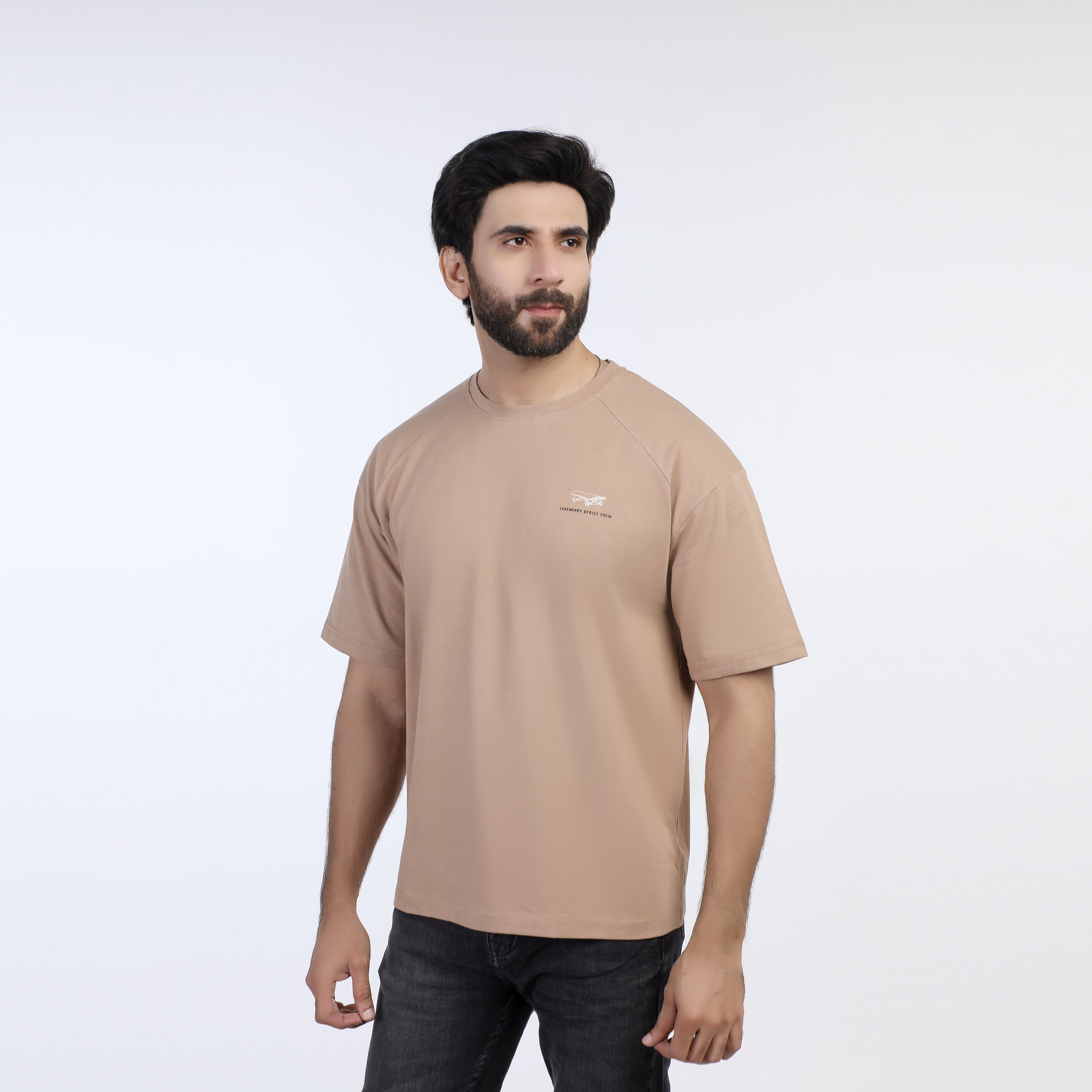 Eminent Men's Half Sleeves  Printed T-Shirt - Brown, Men's T-Shirts & Polos, Eminent, Chase Value