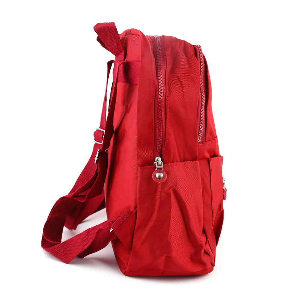 Girls School Bag  - Red, School Bags, Chase Value, Chase Value