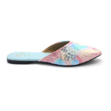 Women's Backless Pump - Cyan, Women Backless Pumps, Chase Value, Chase Value