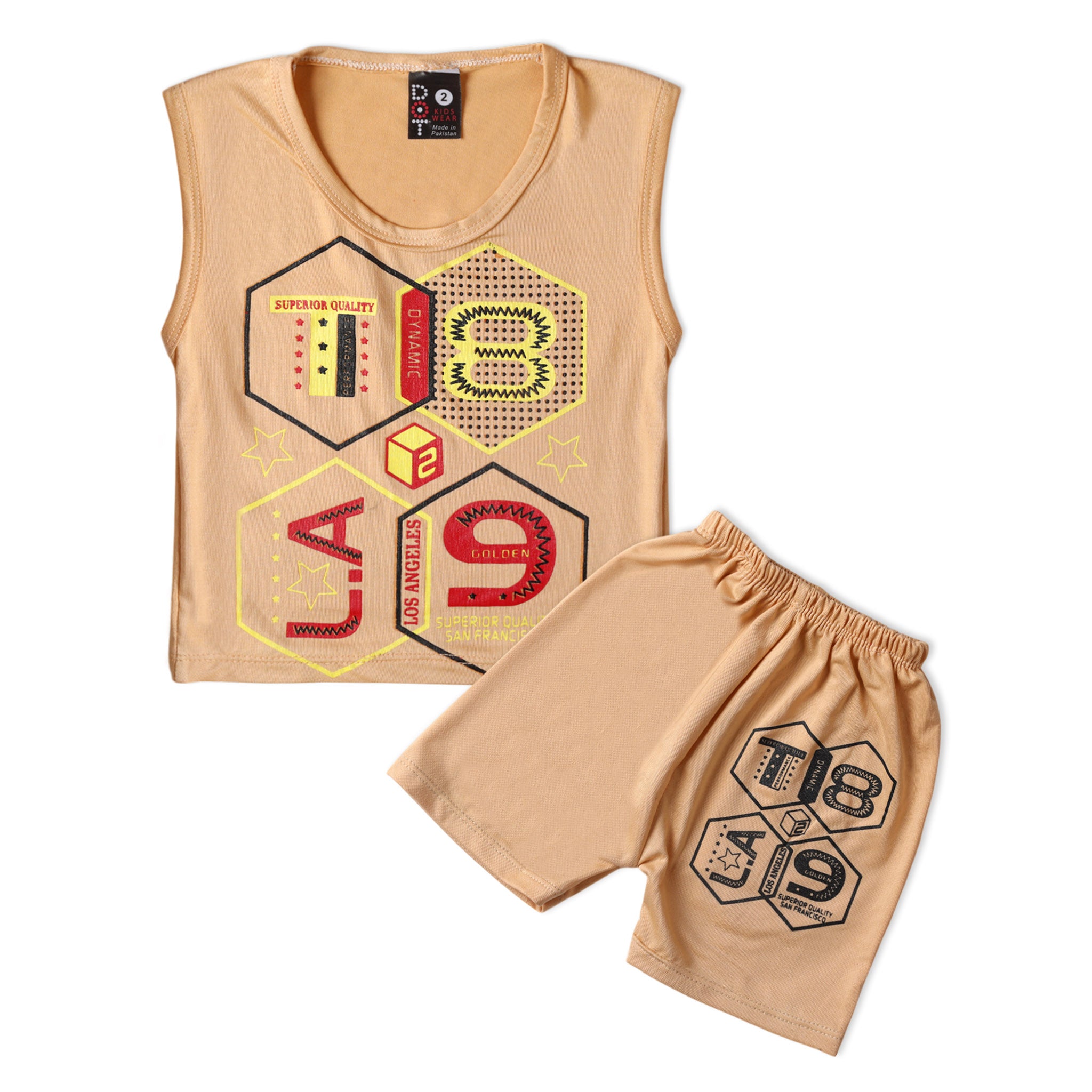 Newborn Boys Sando Suits - Fawn, Newborn Boys Sets & Suits, Chase Value, Chase Value