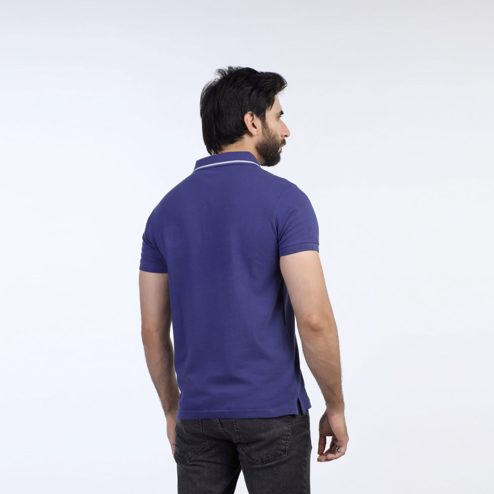 Eminent Men's  Half Sleeves Polo T-Shirt - Blue, Men's T-Shirts & Polos, Eminent, Chase Value