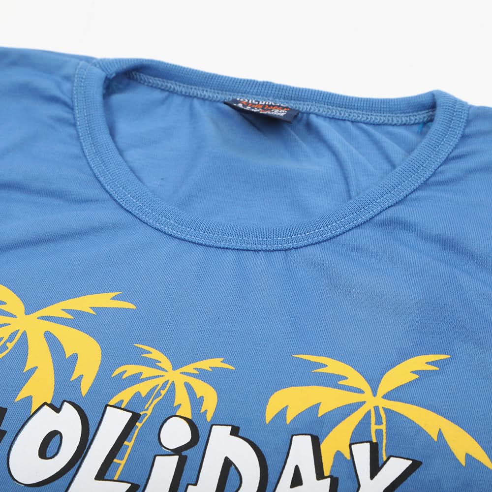 Boys Sando T-Shirt - Blue, Boys Sando, Chase Value, Chase Value