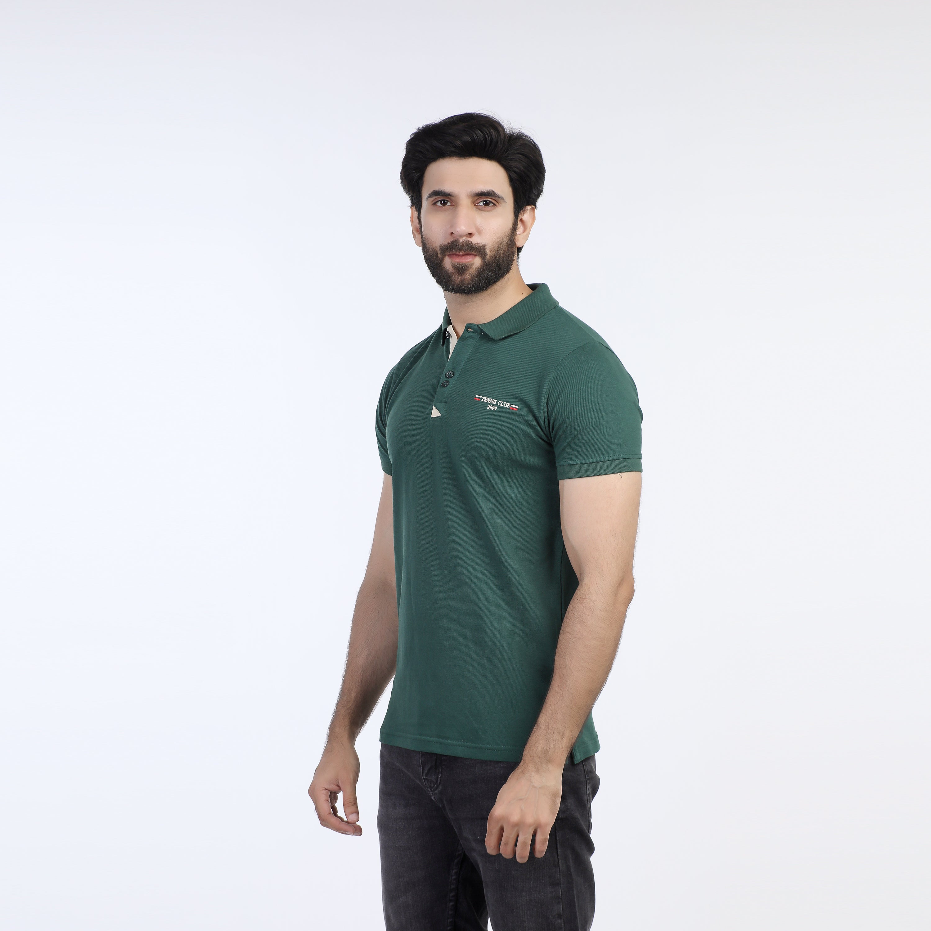 Eminent Men's  Half Sleeves Polo T-Shirt - Green, Men's T-Shirts & Polos, Eminent, Chase Value