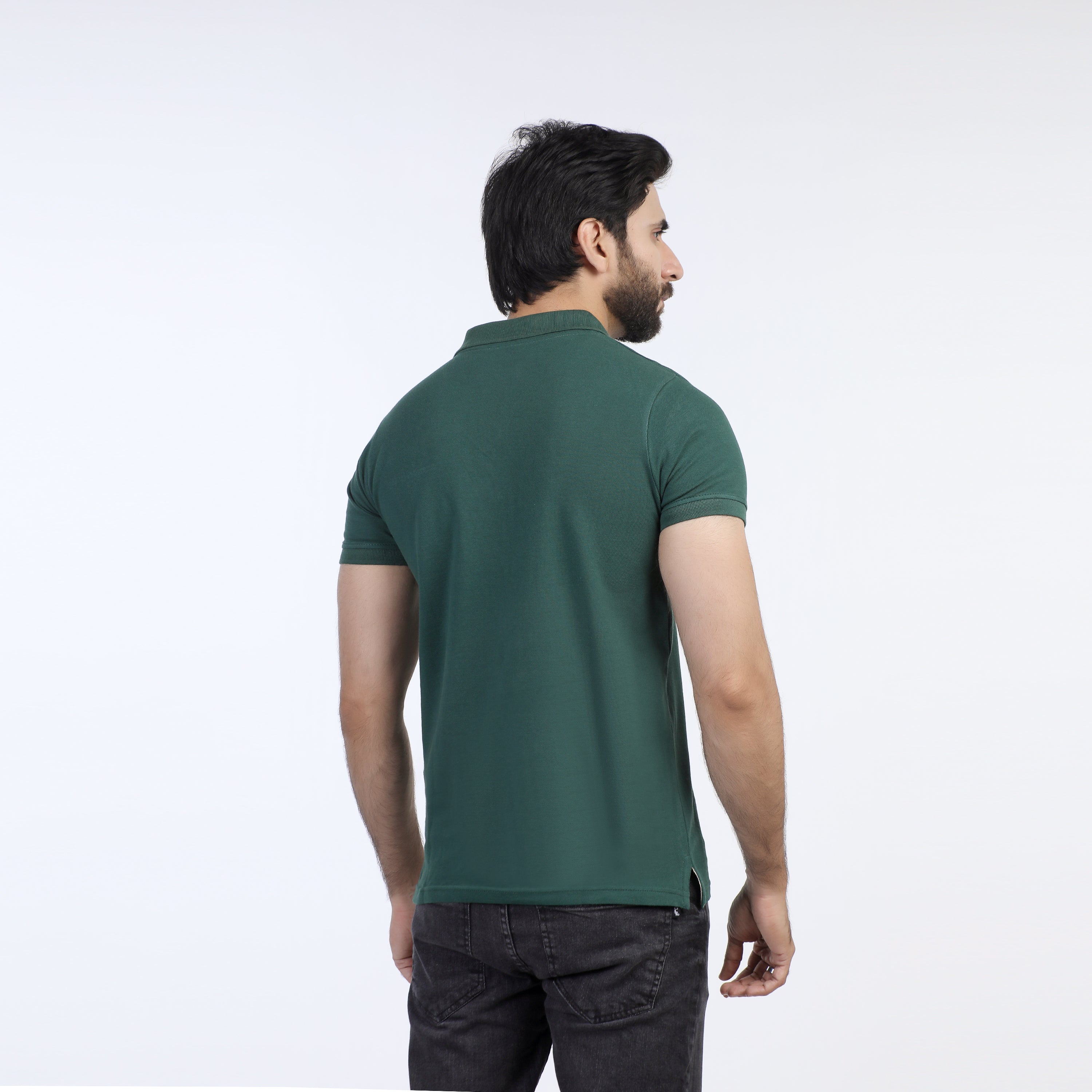 Eminent Men's  Half Sleeves Polo T-Shirt - Green, Men's T-Shirts & Polos, Eminent, Chase Value
