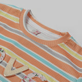 Girls Western Top - Orange, Girls Tops, Chase Value, Chase Value