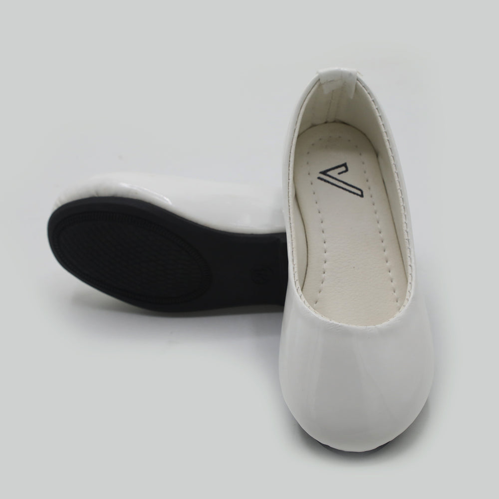 Girls Pump - White, Girls Pump, Chase Value, Chase Value