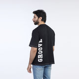 Eminent Men's Half Sleeves  Printed T-Shirt - Black, Men's T-Shirts & Polos, Eminent, Chase Value