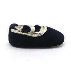 Newborn Baby Pre Walker Shoes - Navy Blue