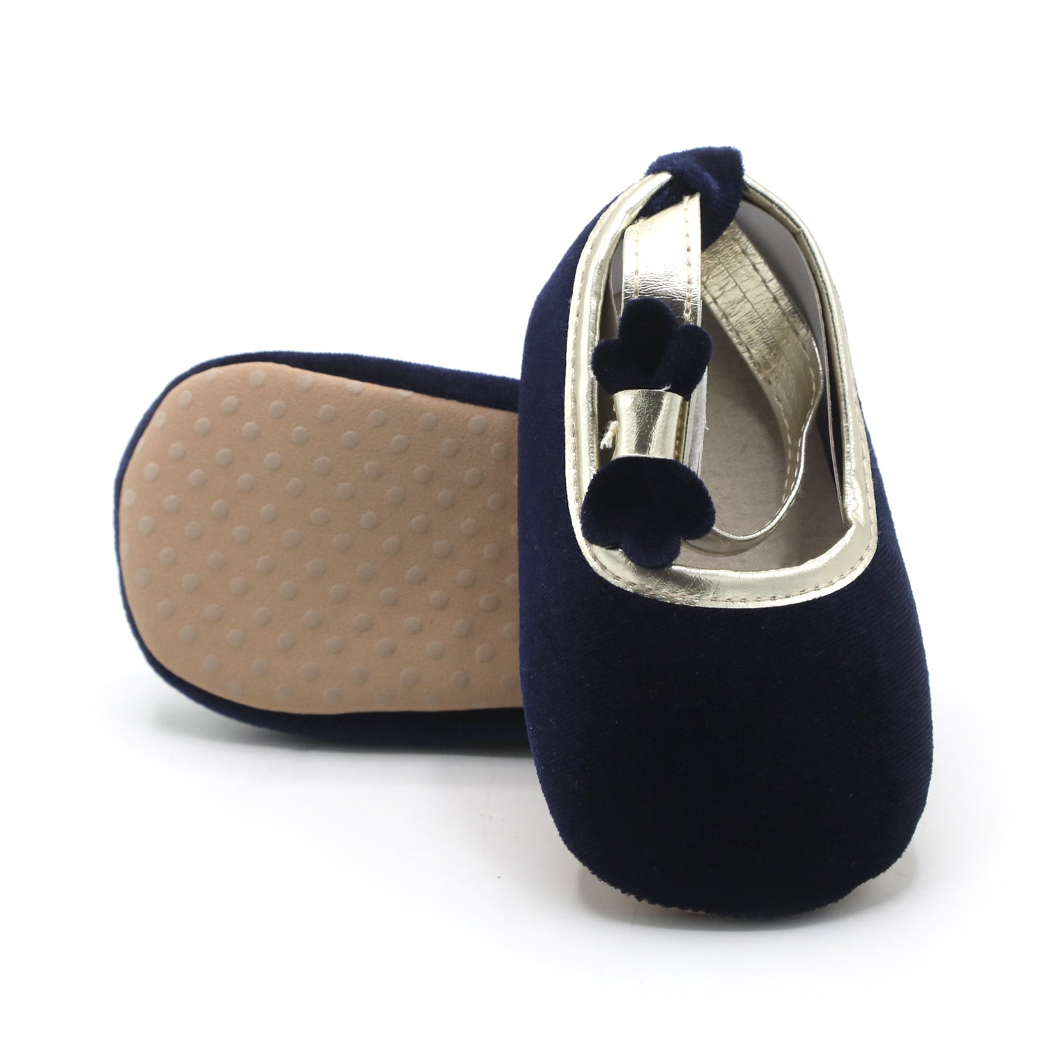 Newborn Baby Pre Walker Shoes - Navy Blue, Newborn Caps, Shoes & Socks, Chase Value, Chase Value