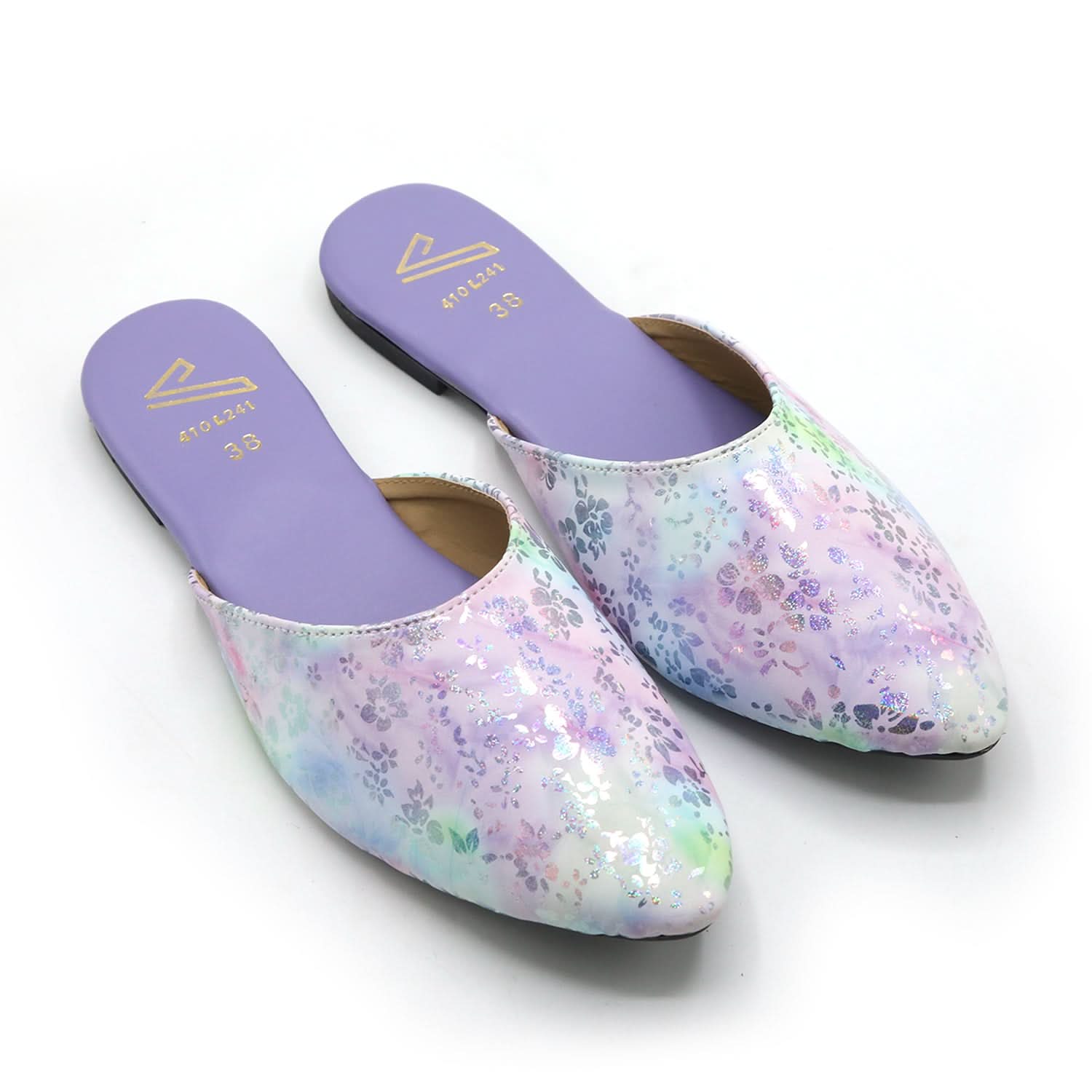 Women's Backless Pump - Purple, Women Backless Pumps, Chase Value, Chase Value