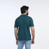Eminent Men's  Half Sleeves Polo T-Shirt - Deep Teal, Men's T-Shirts & Polos, Eminent, Chase Value