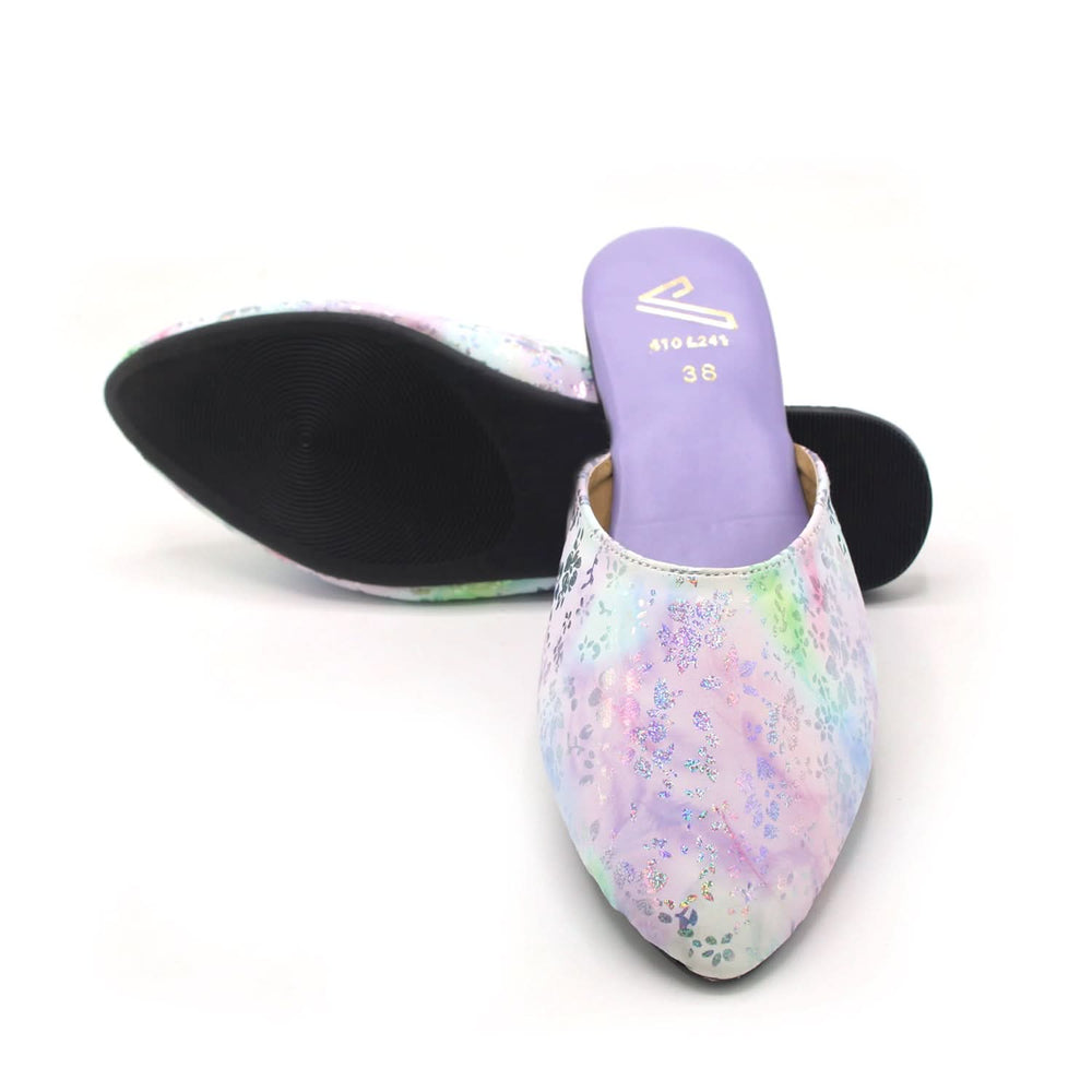 Women's Backless Pump - Purple, Women Backless Pumps, Chase Value, Chase Value