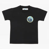 Boys Half Sleeves T-Shirt - Black, Boys T-Shirts, Chase Value, Chase Value
