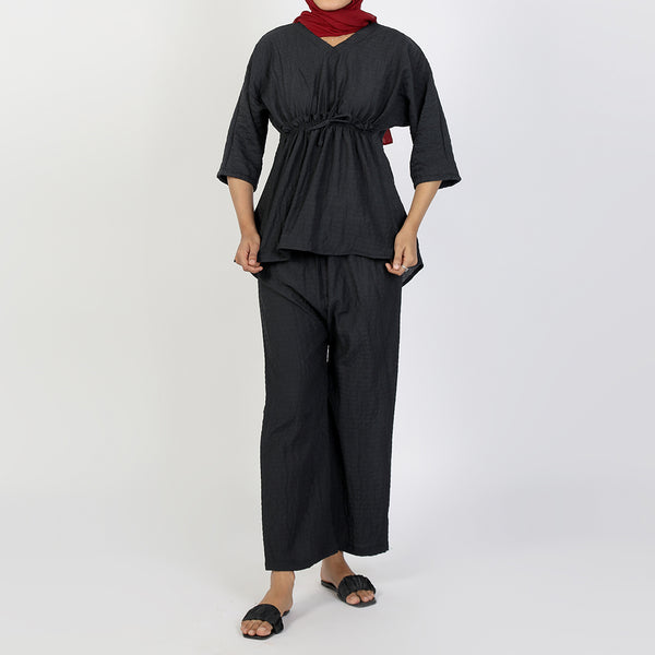 Women's Western Co-Ord Set - Black