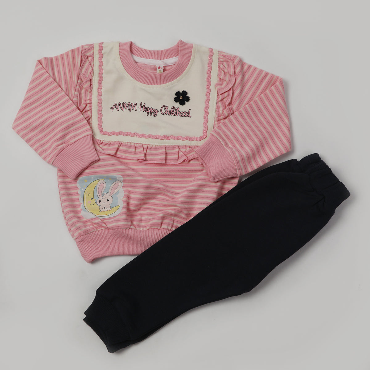 Girls Full Sleeves Tight Suit - Pink, Girls Suits, Chase Value, Chase Value