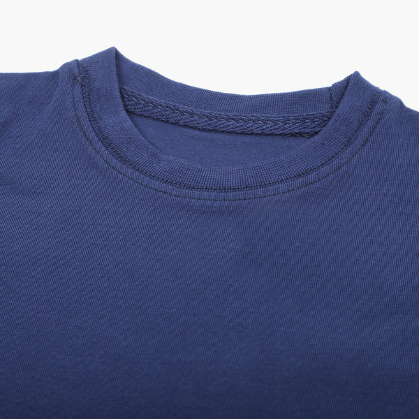 Eminent Boys Half Sleeves T-Shirt - Medie Blue