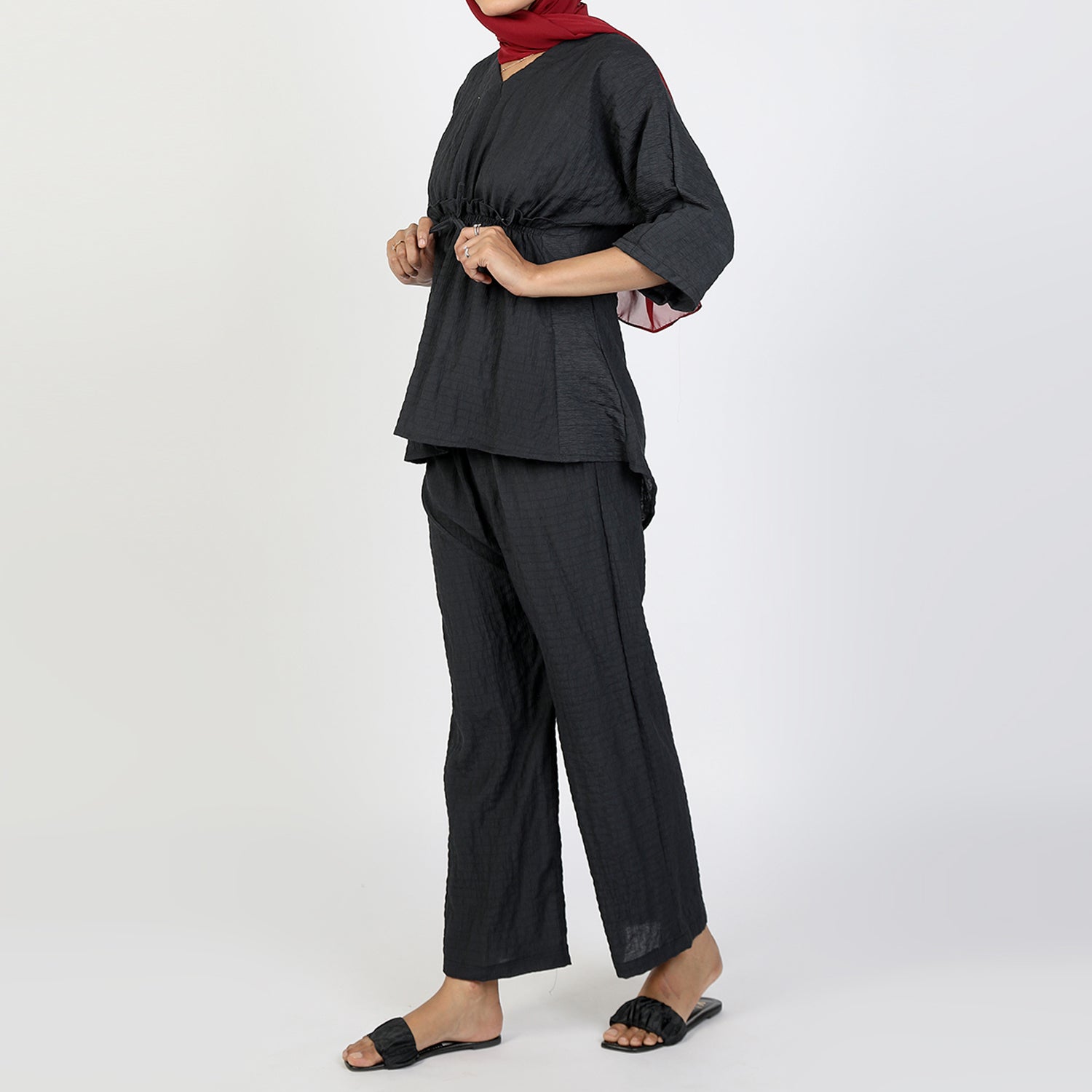 Women's Western Co-Ord Set - Black, Women Co-Ord Set, Chase Value, Chase Value