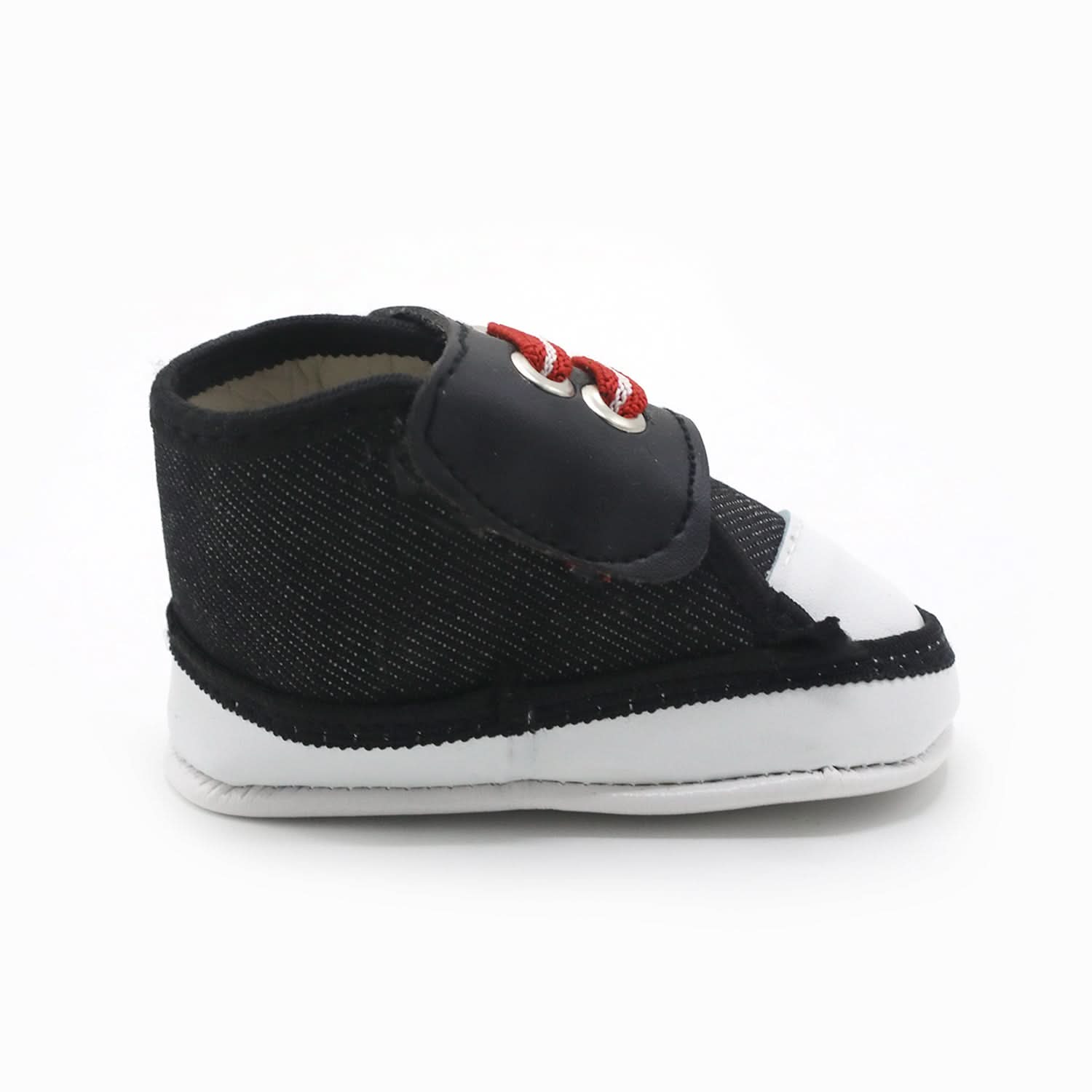 Newborn Boys Long Shoe - Black, Newborn Caps, Shoes & Socks, Chase Value, Chase Value