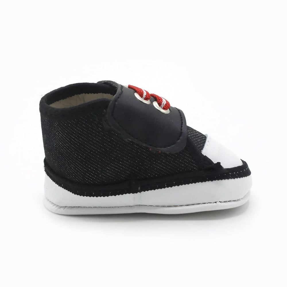 Newborn Boys Long Shoe - Black, Newborn Caps, Shoes & Socks, Chase Value, Chase Value