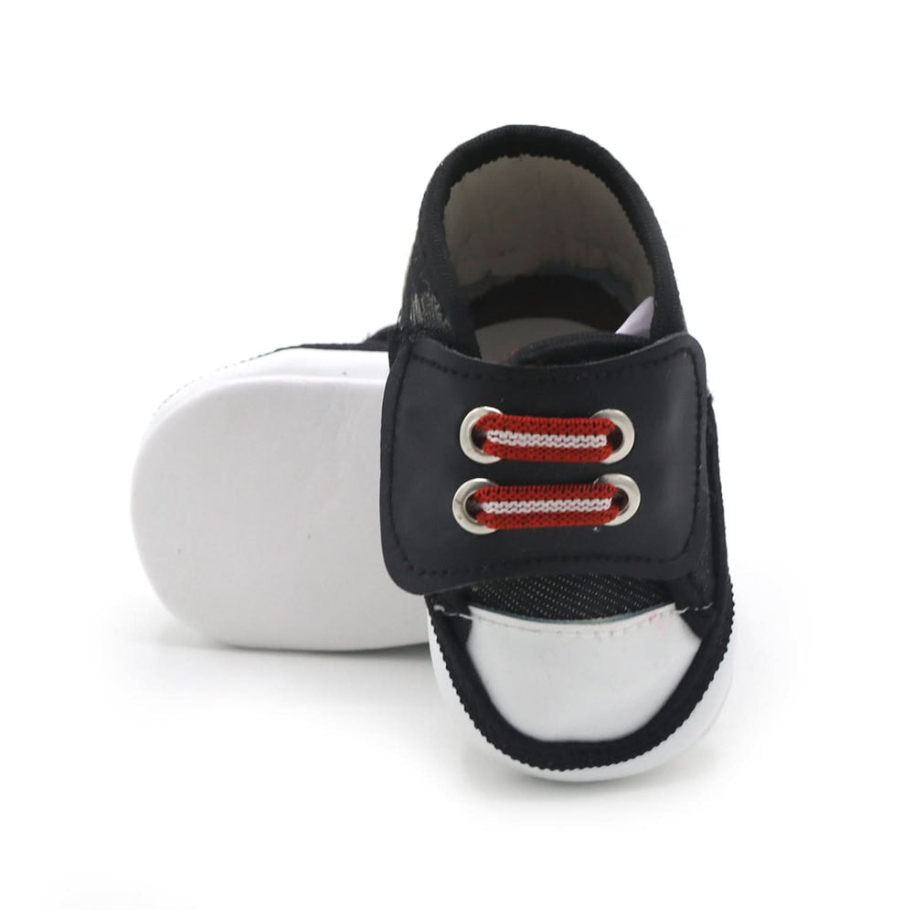 Newborn Boys Long Shoe - Black, Newborn Caps, Shoes & Socks, Chase Value, Chase Value