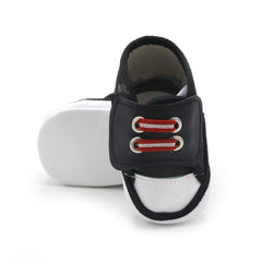 Newborn Boys Long Shoe - Black