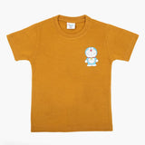 Boys Half Sleeves T-Shirt - Mustard, Boys T-Shirts, Chase Value, Chase Value