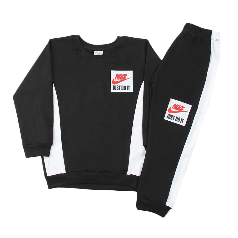 Boys Full Sleeves Pajama Suit - Black, Boys Sets & Suits, Chase Value, Chase Value