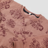 Girls Full Sleeves Sweat Shirt - Peach, Girls Hoodies & Sweat Shirts, Chase Value, Chase Value