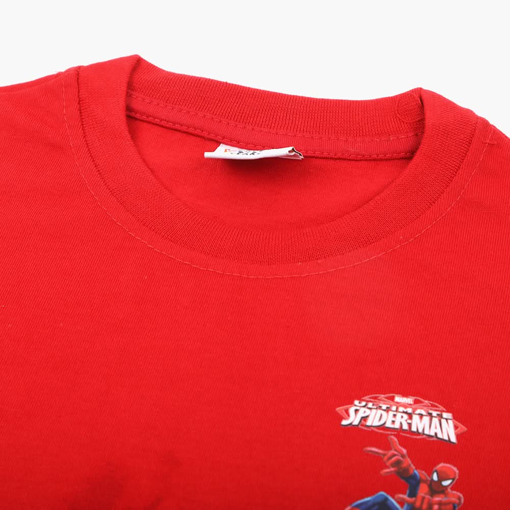Boys Half Sleeves T-Shirt - Red, Boys T-Shirts, Chase Value, Chase Value