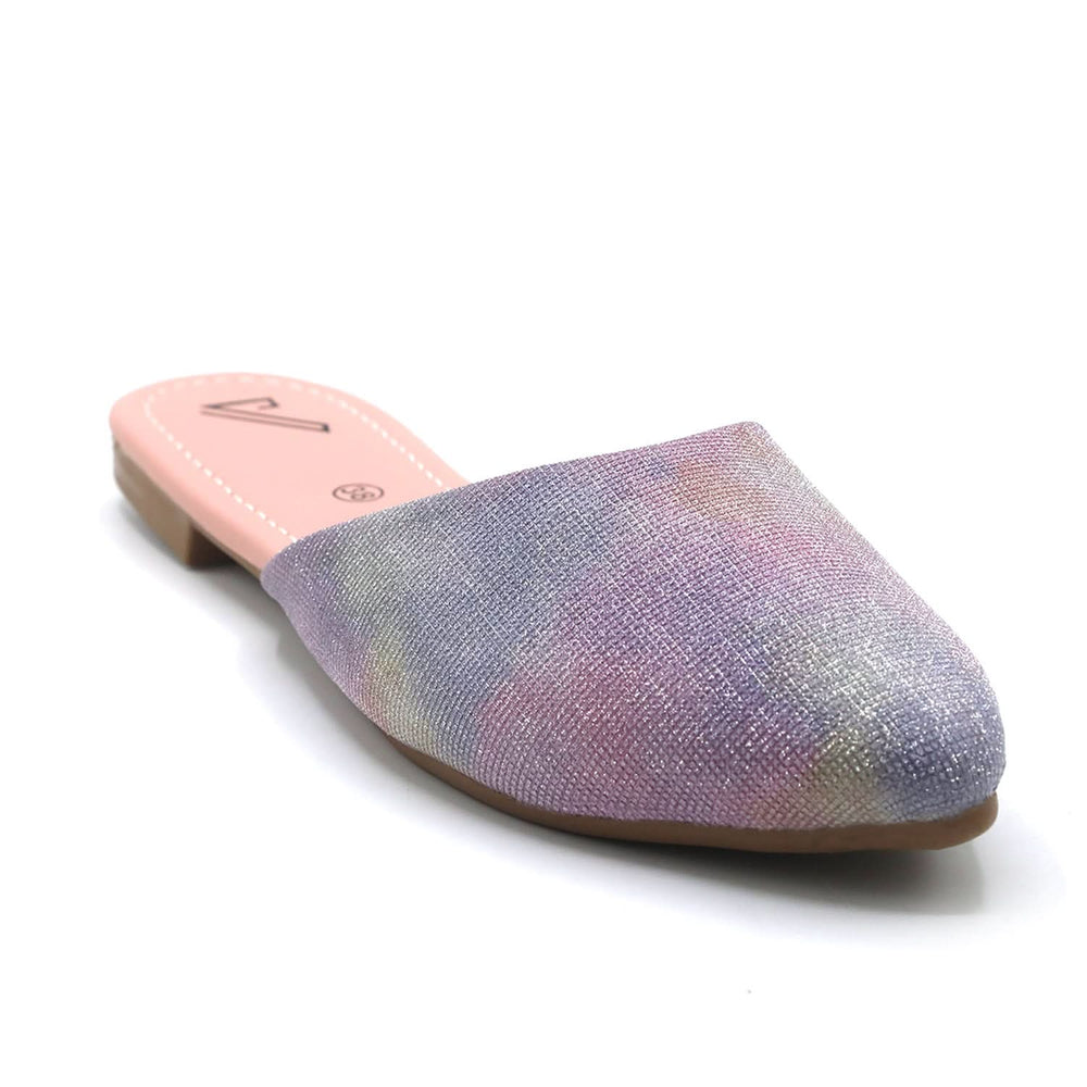 Valuable Women's Backless Pump - Peach, Women Backless Pumps, Chase Value, Chase Value