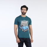 Valuable Men's Half Sleeves T-Shirt - Green, Men's T-Shirts & Polos, Chase Value, Chase Value