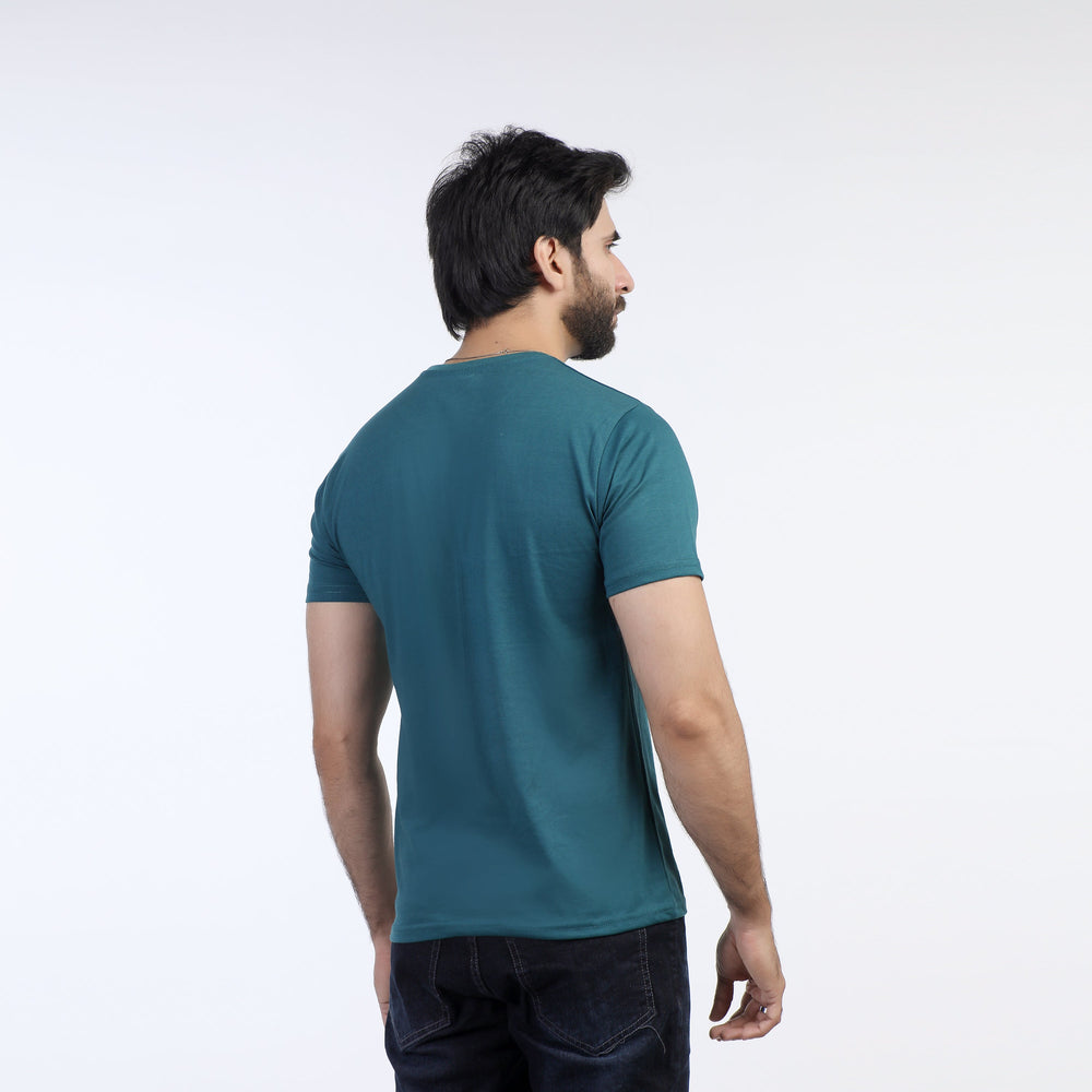 Valuable Men's Half Sleeves T-Shirt - Green, Men's T-Shirts & Polos, Chase Value, Chase Value