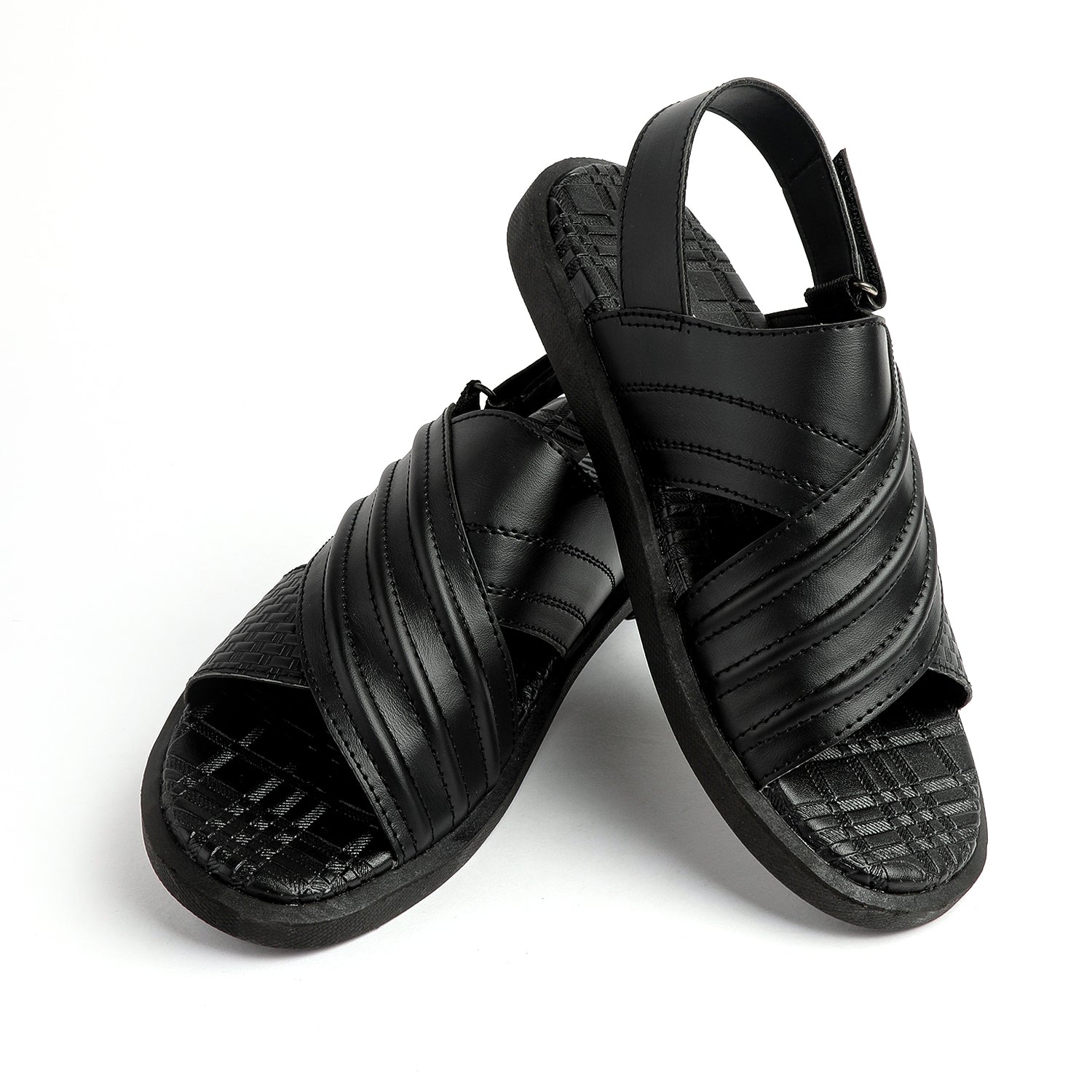 Men's Sandal - Black, Men's Sandals, Chase Value, Chase Value