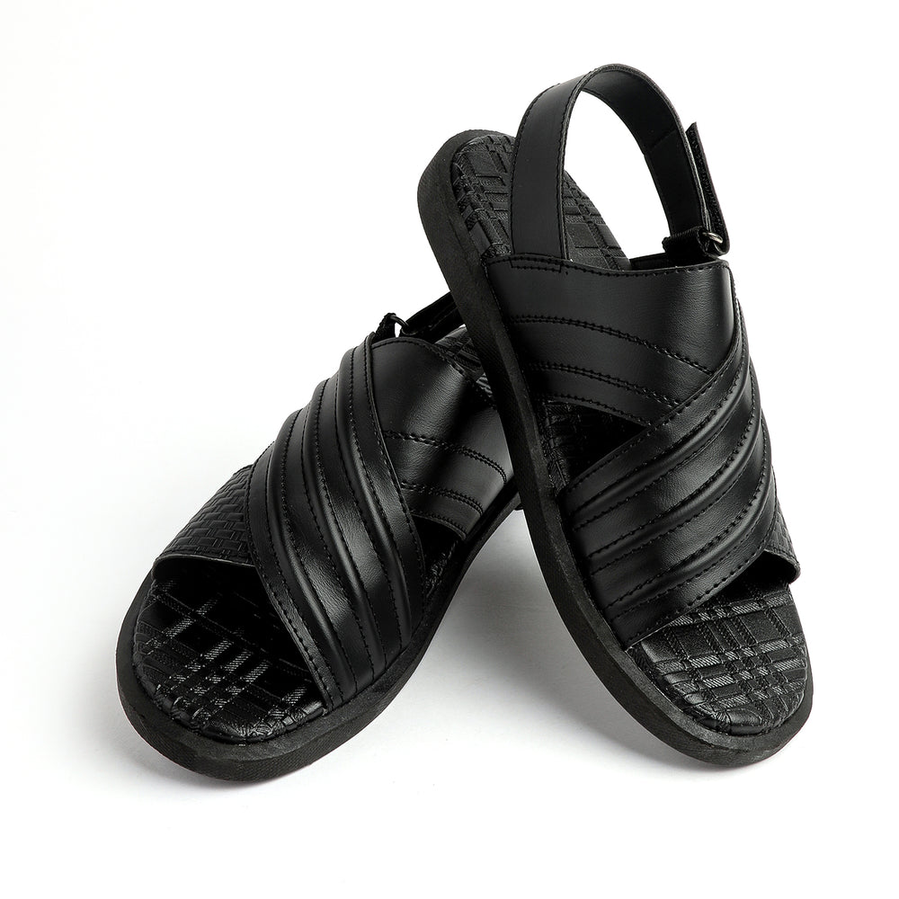 Men's Sandal - Black, Men's Sandals, Chase Value, Chase Value