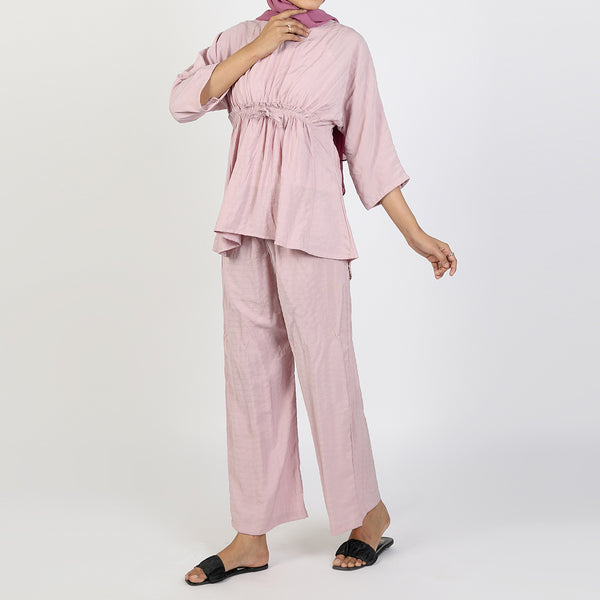 Women's Western Co-Ord Set - Light Purple