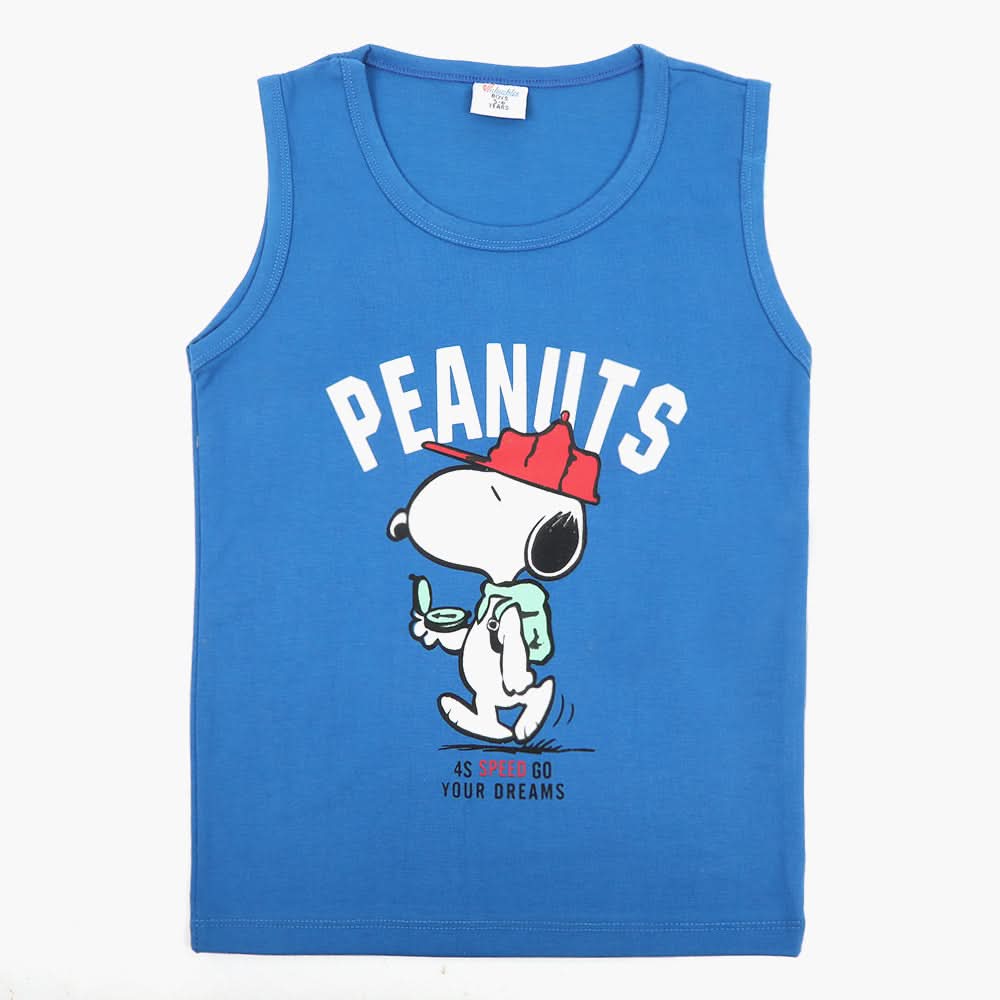 Boys Sando T-Shirt - Blue, Boys Sando, Chase Value, Chase Value