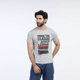 Valuable Men's Half Sleeves T-Shirt - Grey, Men's T-Shirts & Polos, Chase Value, Chase Value