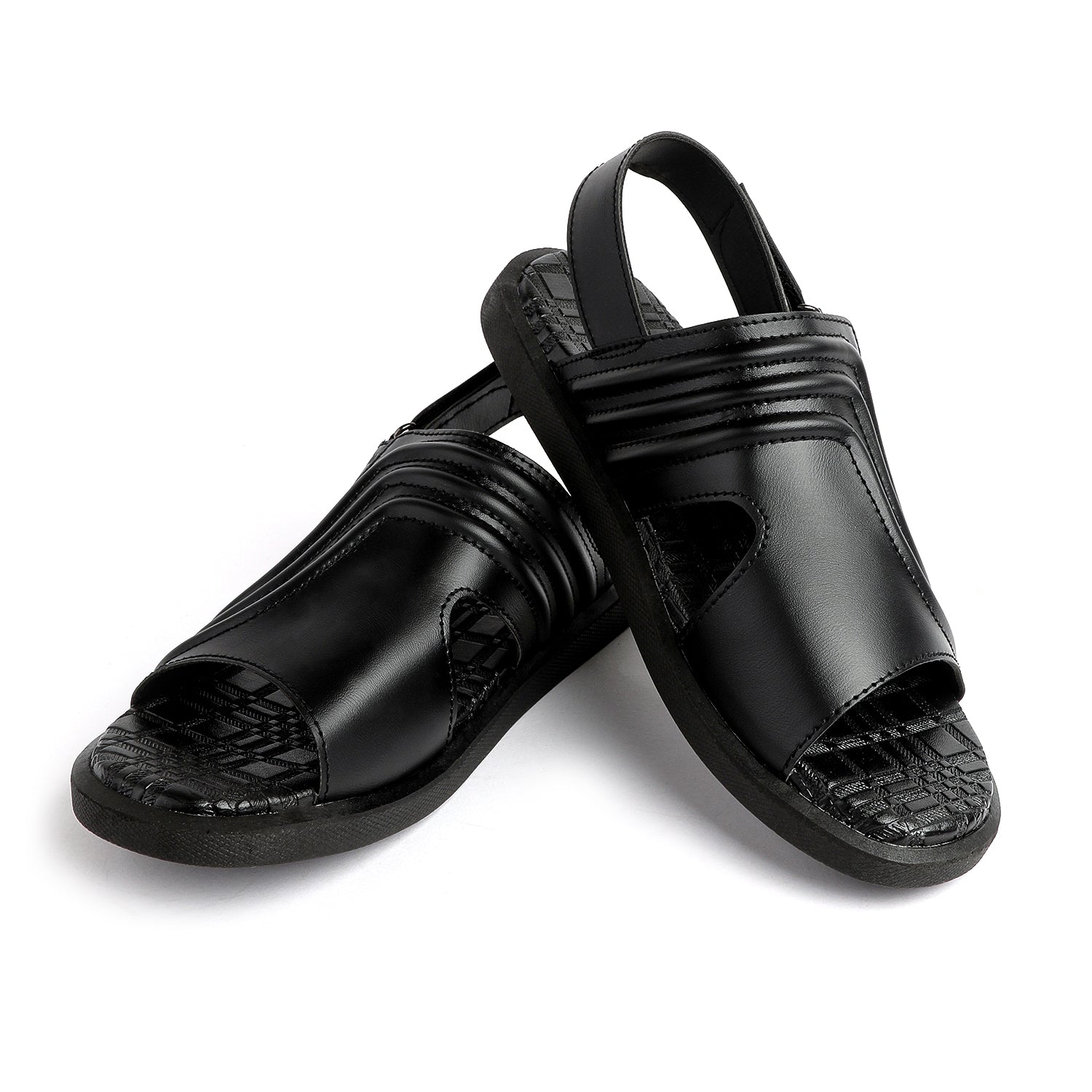 Men's Sandal - Black, Men's Sandals, Chase Value, Chase Value