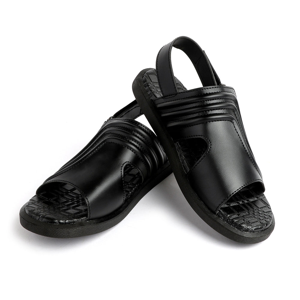 Men's Sandal - Black, Men's Sandals, Chase Value, Chase Value