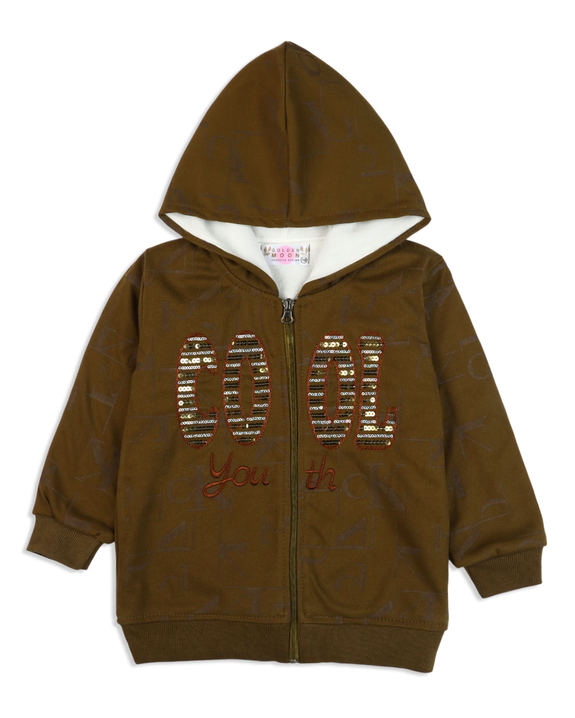 Girls’ Hooded Full Sleeves T-Shirt, Girls T-Shirts, Chase Value, Chase Value