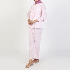Women's Western Co-Ord Set - Pink