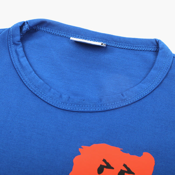 Boys Sando T-Shirt - Blue